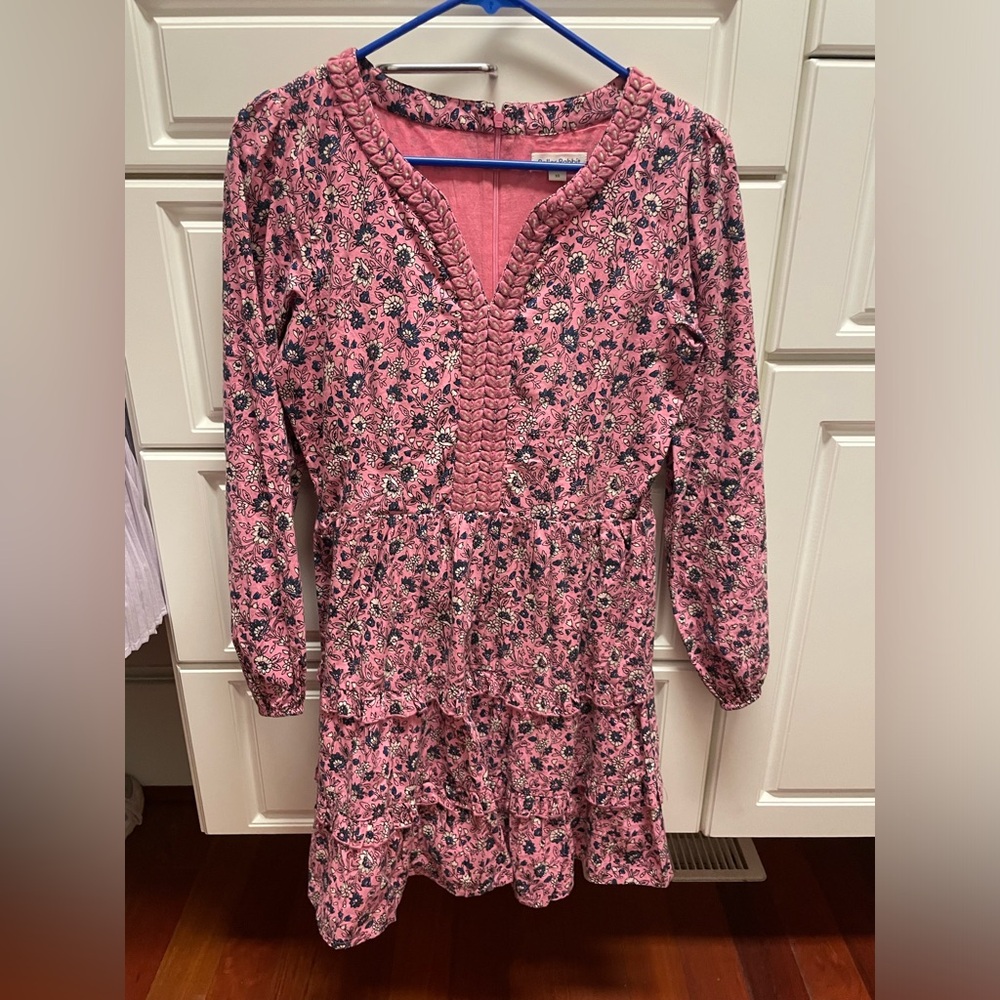 Roller Rabbit Cluny Naema Dress Pink Floral Sz XS - Picture 2 of 5